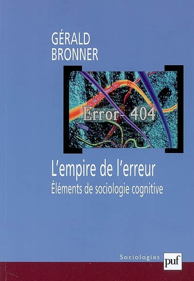 Front cover_L' empire de l'erreur
