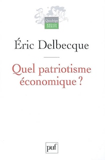 Front cover_Quel patriotisme économique ?