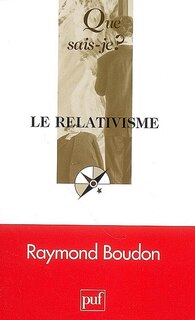 Front cover_Le relativisme