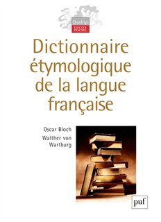 Front cover_Dictionnaire étymologique de la langue française