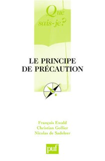 Front cover_Le principe de précaution