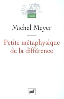 Front cover_Petite métaphysique de la différence