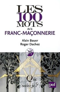 Front cover_Les 100 mots de la franc-maçonnerie