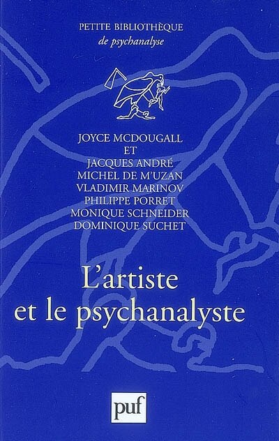 Front cover_L' artiste et le psychanalyste
