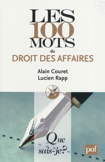 Couverture_Les 100 mots du droit des affaires