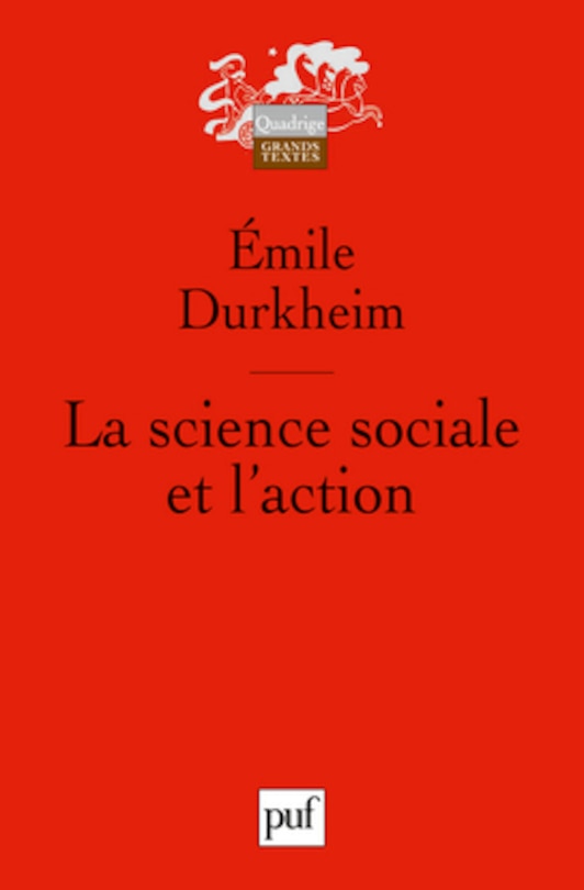 Front cover_La science sociale et l'action