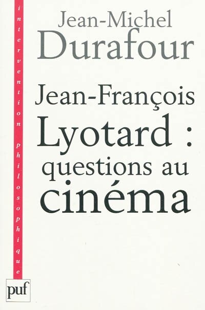 Couverture_Jean-François Lyotard