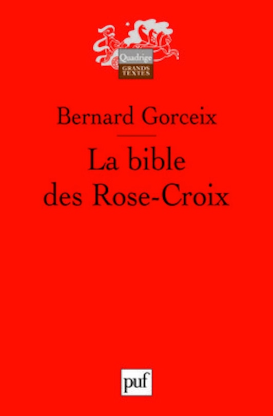 Couverture_La bible des Rose-Croix