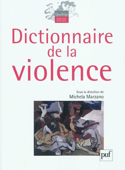 Front cover_Dictionnaire de la violence