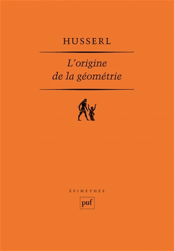 Front cover_L' origine de la géométrie
