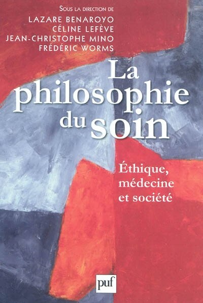 Front cover_La philosophie du soin