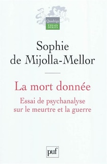 Front cover_La mort donnée