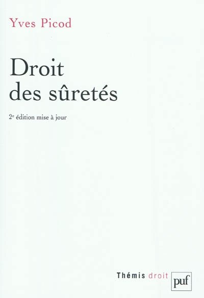 Front cover_Droit des s&ucirc;ret&eacute;s