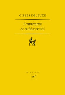 Front cover_Empirisme et subjectivité : essai sur la nature humaine selon Hume