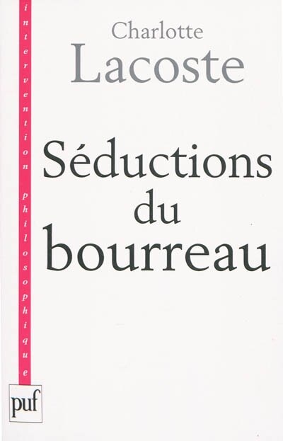 Couverture_Séductions du bourreau