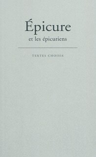 Front cover_Epicure et les épicuriens