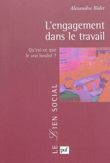 Couverture_L' engagement dans le travail