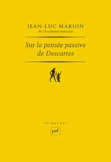 Front cover_Sur la pensée passive de Descartes