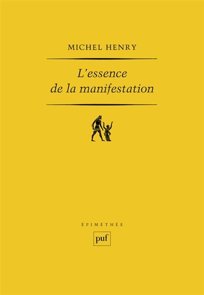 Front cover_L' essence de la manifestation