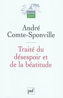 Front cover_Traité du désespoir et de la béatitude