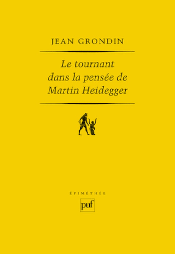 Front cover_Le tournant dans la pensée de Martin Heidegger