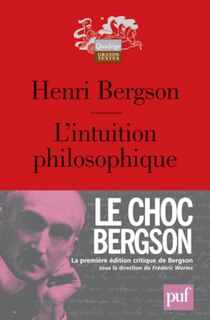 Front cover_L' intuition philosophique
