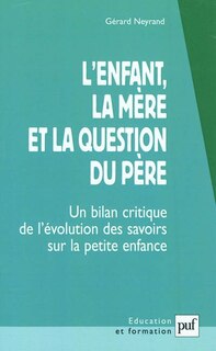 Front cover_L' enfant, la mère et la question du père