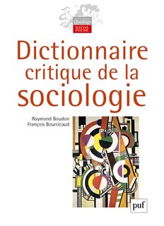 Front cover_Dictionnaire critique de la sociologie