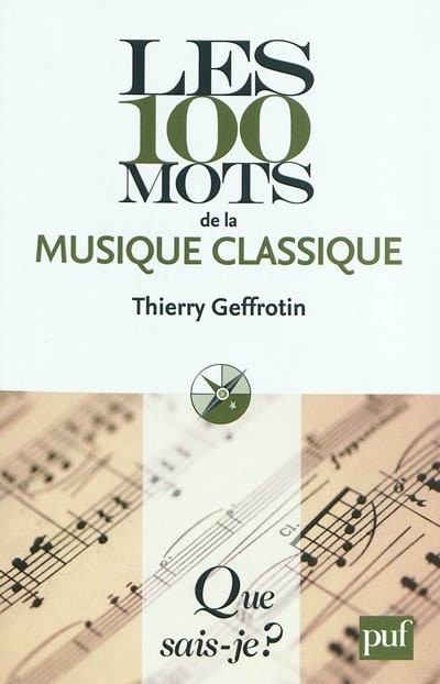 Front cover_Les 100 mots de la musique classique