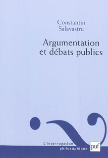 Front cover_Argumentation et débats publics