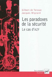 Front cover_Les paradoxes de la sécurité