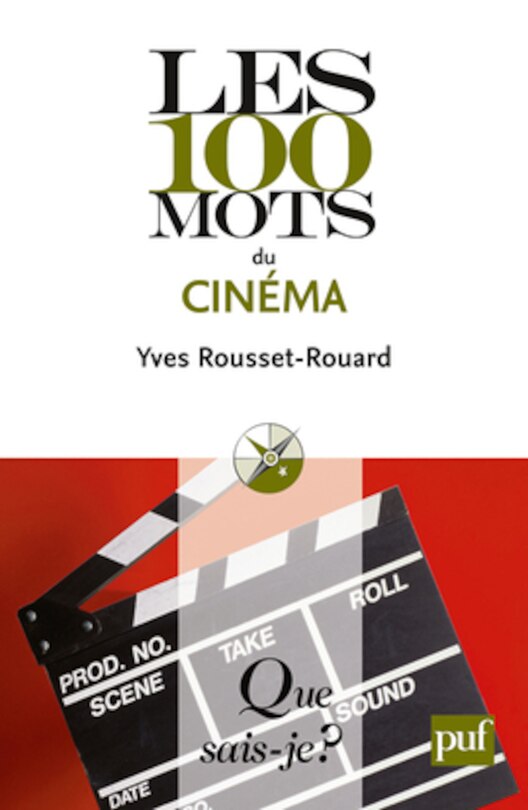 Front cover_Les 100 mots du cinéma