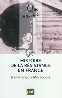 Front cover_Histoire de la Résistance en France