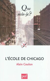Front cover_L' Ecole de Chicago