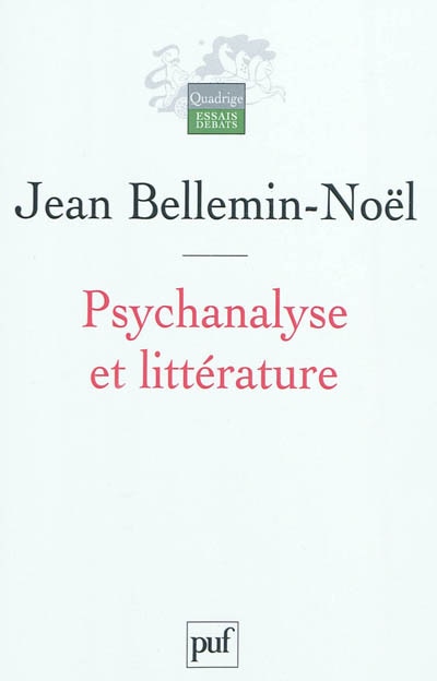 Couverture_Psychanalyse et litt&eacute;rature