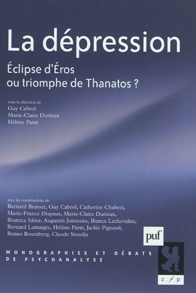Couverture_La dépression