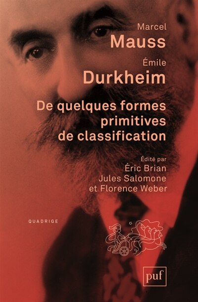 Couverture_De quelques formes primitives de classification : contribution à l'étude des représentations collectives