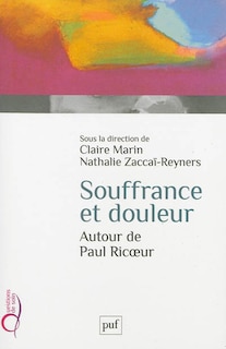Front cover_Souffrance et douleur : autour de Paul Ricoeur