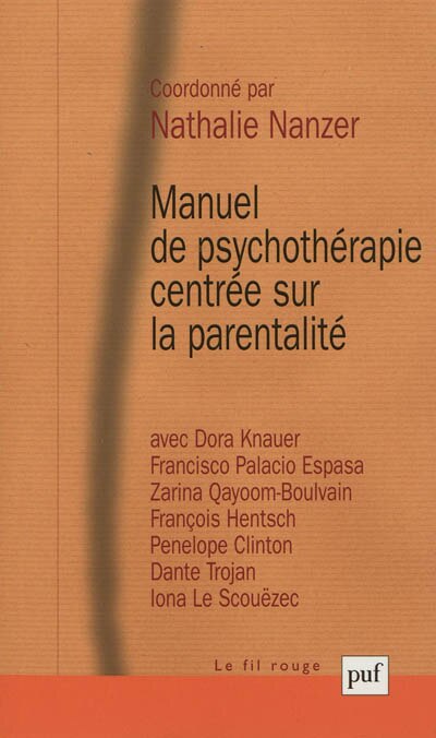 Front cover_Manuel de psychothérapie centrée sur la parentalité