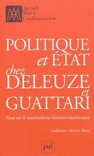 Front cover_Politique et Etat chez Deleuze et Guattari