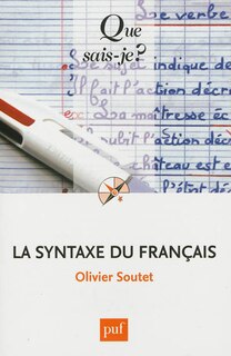 Front cover_La syntaxe du français