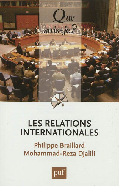 Front cover_Les relations internationales