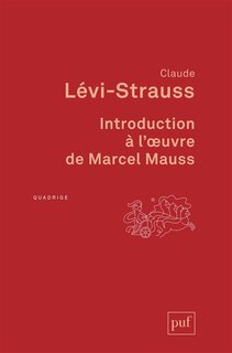 Front cover_Introduction à l'oeuvre de Marcel Mauss