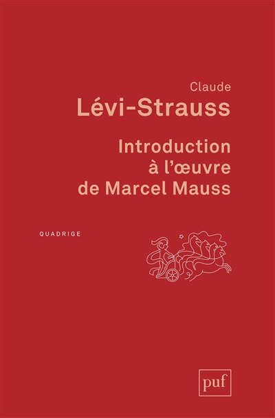 Front cover_Introduction à l'oeuvre de Marcel Mauss
