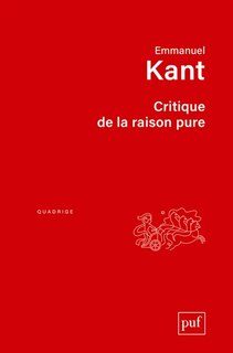 Front cover_Critique de la raison pure