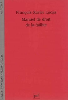 Couverture_Manuel de droit de la faillite