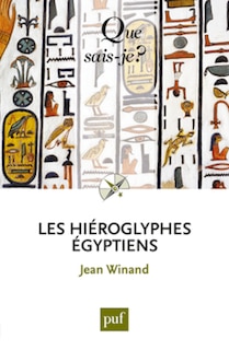 Front cover_Les hiéroglyphes égyptiens