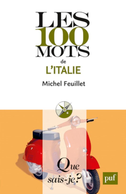 Front cover_Les 100 mots de l'Italie