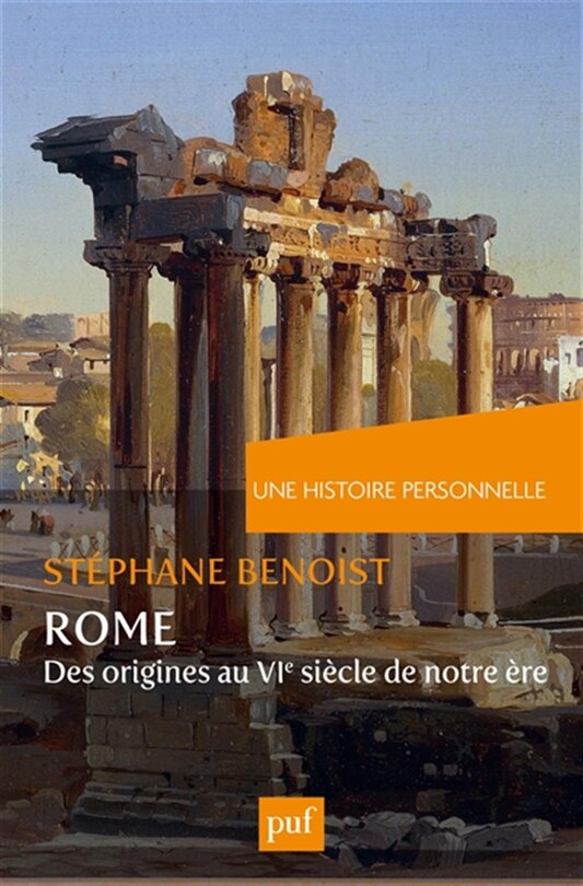 Front cover_Une histoire personnelle de Rome