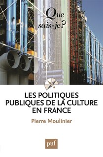 Couverture_Les politiques publiques de la culture en France